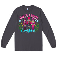 Smoke Nuts About Christmas Long Sleeve Tee - CowhideDigitalArt