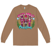 Toasted Coconut Nuts About Christmas Long Sleeve Tee - CowhideDigitalArt