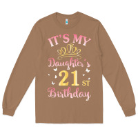 Toasted Coconut it's my daughter's 21st birthday happy to her mommy daddy t shirt Long Sleeve Tee - linhVisuals