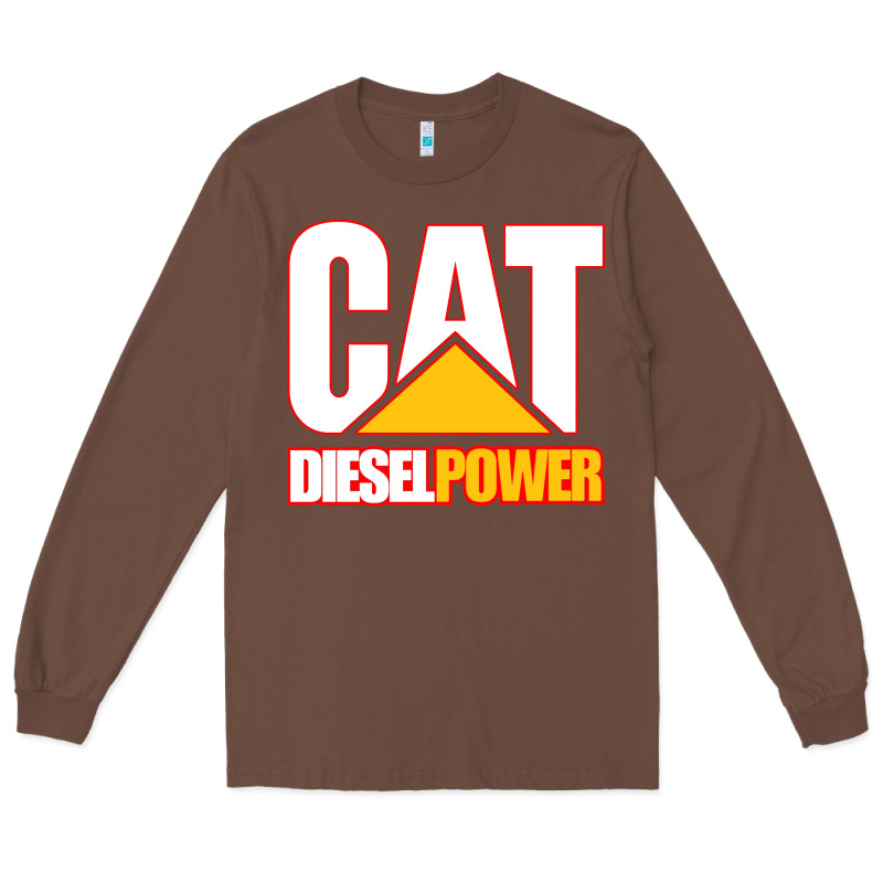 Cat Diesel Power Long Sleeve Tee by linhVisuals | Teevron