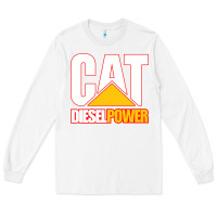 White cat diesel power Long Sleeve Tee - linhVisuals