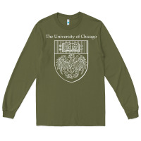 Army Green chicago Long Sleeve Tee - linhVisuals