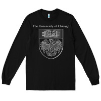 Black chicago Long Sleeve Tee - linhVisuals