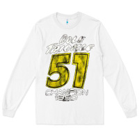 White cole trickle Long Sleeve Tee - linhVisuals