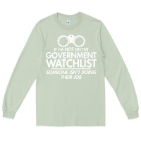 Matcha if i'm not on the government watchlist Long Sleeve Tee - linhVisuals