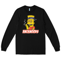 Black backwoods tshirt Long Sleeve Tee - linhVisuals