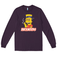 Plum backwoods tshirt Long Sleeve Tee - linhVisuals