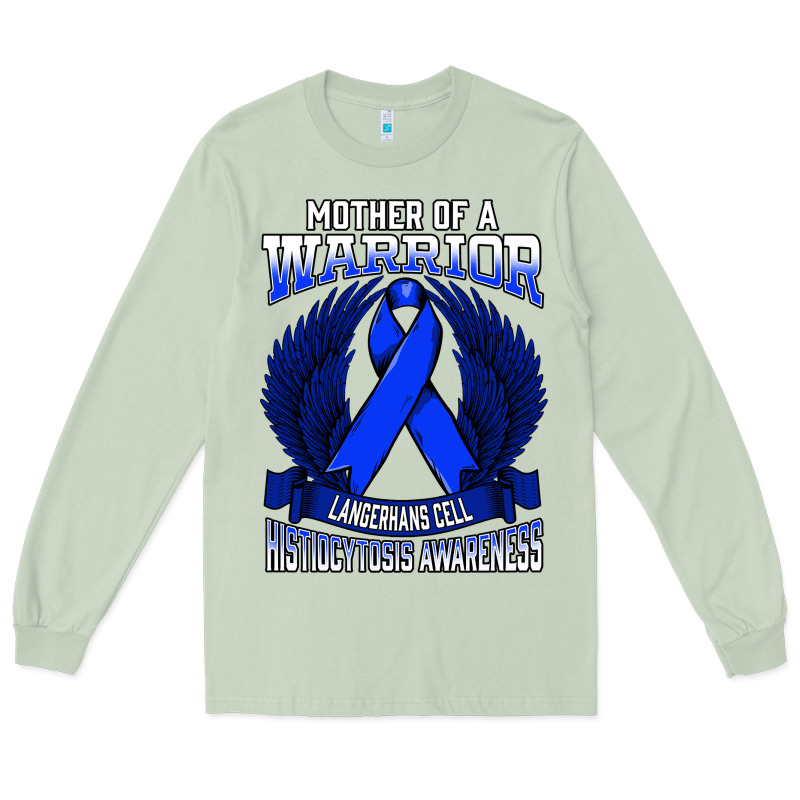 Langerhans Cell Histiocytosis Awareness Mother Support Ribbo Sweatshir Long Sleeve Tee by linhVisuals | Teevron