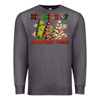 Charcoal Heather My kind of Christmas trees Premium Sweatshirt - RanaPortraitStore