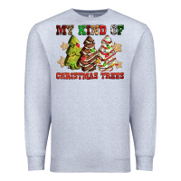 Heather Grey My kind of Christmas trees Premium Sweatshirt - RanaPortraitStore