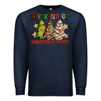 Navy My kind of Christmas trees Premium Sweatshirt - RanaPortraitStore