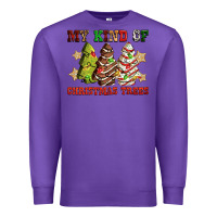 Purple My kind of Christmas trees Premium Sweatshirt - RanaPortraitStore