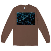 Chestnut network background Long Sleeve Tee - linhVisuals