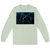 Matcha network background Long Sleeve Tee - linhVisuals