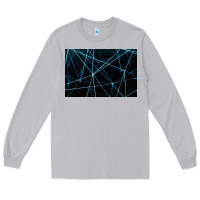 Moon Dust network background Long Sleeve Tee - linhVisuals
