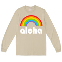 Mushroom Aloha Rainbow Hawaii 808 Island Hawaiian Long Sleeve Tee - linhVisuals