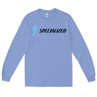 Colony Blue Specialized Bikes Bicycle Long Sleeve Tee - linhVisuals