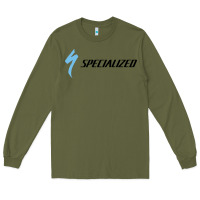 Army Green Specialized Bikes Bicycle Long Sleeve Tee - linhVisuals