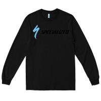 Black Specialized Bikes Bicycle Long Sleeve Tee - linhVisuals