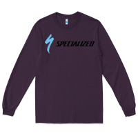 Plum Specialized Bikes Bicycle Long Sleeve Tee - linhVisuals