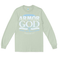 Matcha armor of god bible verse scripture Long Sleeve Tee - linhVisuals