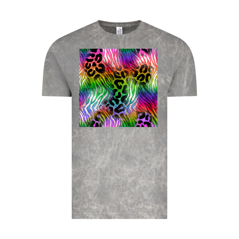 Neon Safari Seamless Pattern 2 Vintage Tee by BundleAndBundleShop | Teevron