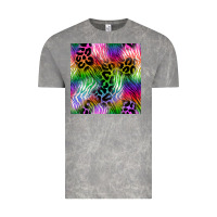 Cloud Rock neon safari seamless pattern 2 Vintage Tee - BundleAndBundleShop
