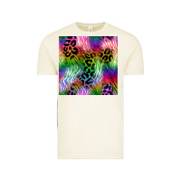 Vintage Arctic neon safari seamless pattern 2 Vintage Tee - BundleAndBundleShop