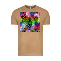 Vintage Camel neon safari seamless pattern 2 Vintage Tee - BundleAndBundleShop