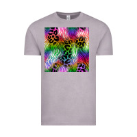 Vintage Zinc neon safari seamless pattern 2 Vintage Tee - BundleAndBundleShop