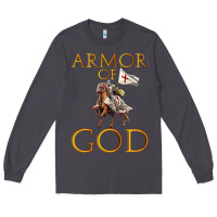 Smoke armor of god ephesians bible verse Long Sleeve Tee - linhVisuals