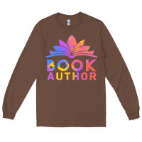 Chestnut book author funny author book writing Long Sleeve Tee - linhVisuals