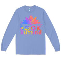 Colony Blue book author funny author book writing Long Sleeve Tee - linhVisuals