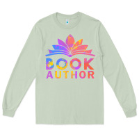 Matcha book author funny author book writing Long Sleeve Tee - linhVisuals