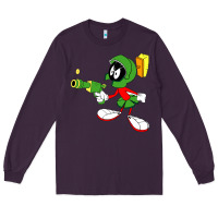 Plum marvin the martian Long Sleeve Tee - linhVisuals