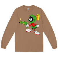 Toasted Coconut marvin the martian Long Sleeve Tee - linhVisuals