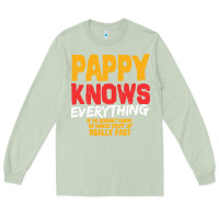 Matcha pappy knows everything Long Sleeve Tee - linhVisuals