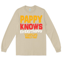 Mushroom pappy knows everything Long Sleeve Tee - linhVisuals