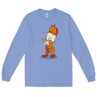 Colony Blue elmer fudd Long Sleeve Tee - linhVisuals