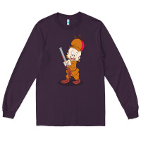Plum elmer fudd Long Sleeve Tee - linhVisuals