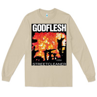 Mushroom GODFLESH Streetcleaner Long Sleeve Tee - linhVisuals