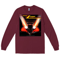 Burgundy Zz Töp Legend Long Sleeve Tee - linhVisuals