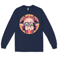 Navy mac Long Sleeve Tee - linhVisuals