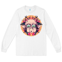 White mac Long Sleeve Tee - linhVisuals
