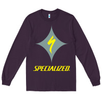 Plum Specialized Bikes Bicycle Long Sleeve Tee - linhVisuals