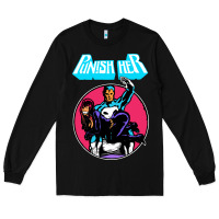 Black superhero punish her Long Sleeve Tee - linhVisuals