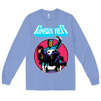 Colony Blue superhero punish her Long Sleeve Tee - linhVisuals