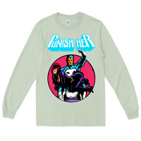 Matcha superhero punish her Long Sleeve Tee - linhVisuals