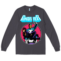 Smoke superhero punish her Long Sleeve Tee - linhVisuals