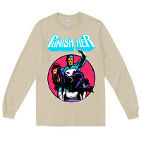 Mushroom superhero punish her Long Sleeve Tee - linhVisuals